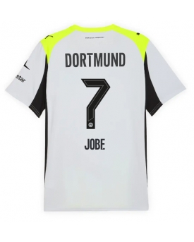 Billige Fotballdrakt Borussia Dortmund Jobe Bellingham #7 Replika Bortedrakt 2025-26 Kortermet Billige Fotballdrakt Borussia Dortmund Jobe Bellingham #7 Replika Bortedrakt 2025-26 Kortermet